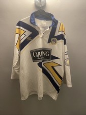 Vintage Leeds Rhinos 1991-92 Away Rugby Shirt – Umbro XL – 3/4 Sleeve Jersey