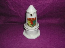 CARLTON Crested China Windmill. GRANGE OVER SANDS Crest.