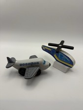 Wooden Train Track Aeroplane &