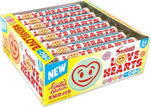 Swizzels giant love hearts - giant,