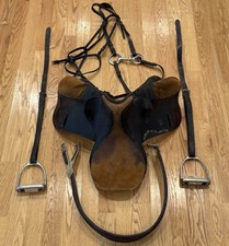 Vintage English Jumping Saddle