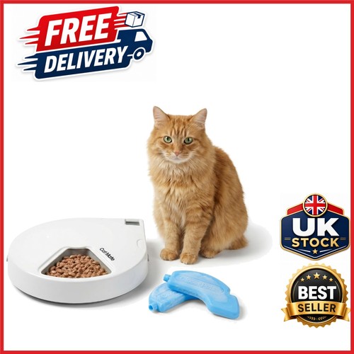 Meal automatic pet feeder - 5-meal,