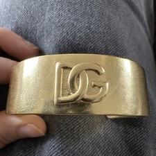 Dolce & Gabbana bijouterie Cuff Bangle gold tone