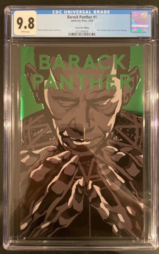 Barack panther cgc 9 - barack, 9.8