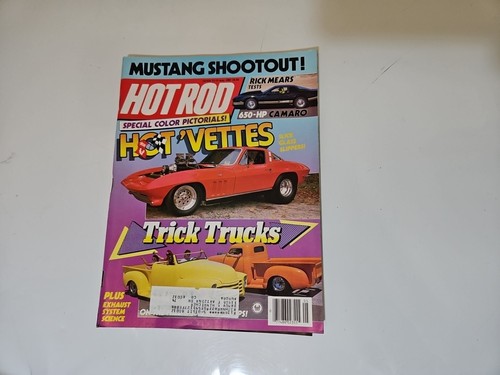 Hot rod magazine may 1987 - magazine,