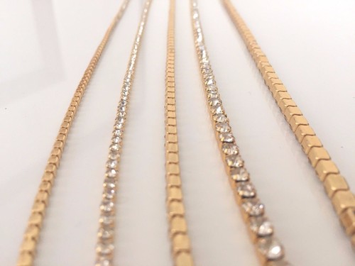 Ss18 sew stitch diamante - 2m,