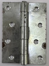 8x 100mm (4") Steel Heavy Duty Strong Door Butt Hinge 4 Pair, Gate, Shed, Door