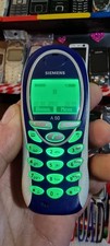 Rare Vintage Siemens A50 Personalised On Green Emerald ? Unlocked.pice Unique 