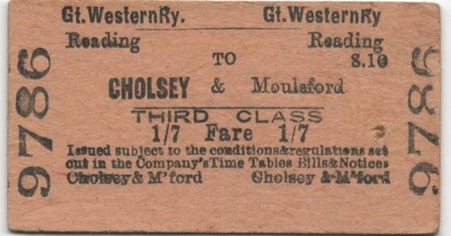 Great western railway ticket - great,