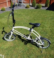 Black and White Bigfish Aluminium Folding Bike