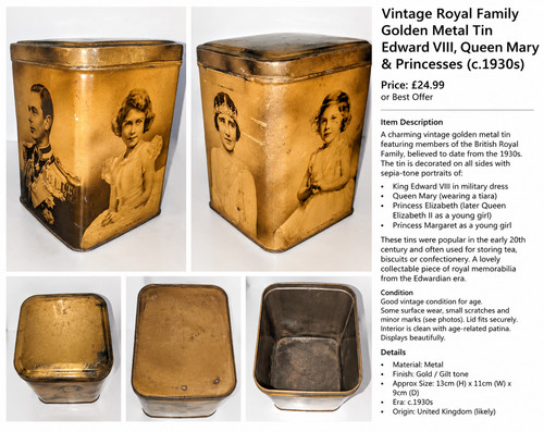 Vintage british royal family - royal,