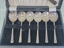 Vintage Fruit Spoon Set In