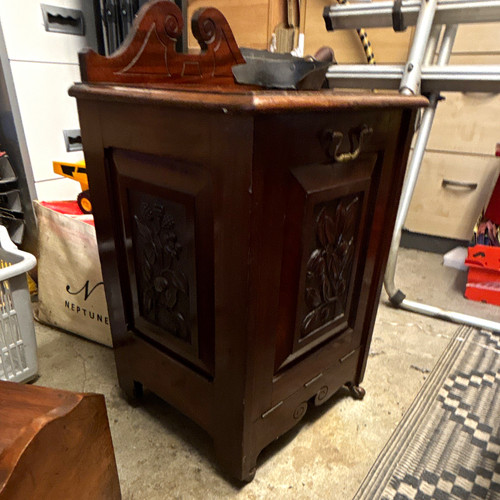 Antique mahogany coal - antique,