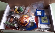 FOOTBALL:  BOX OF STUFF