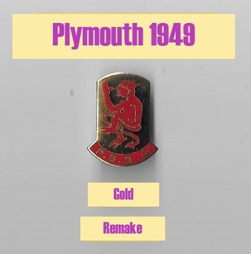 Plymouth 1949 speedway badge - 1949,