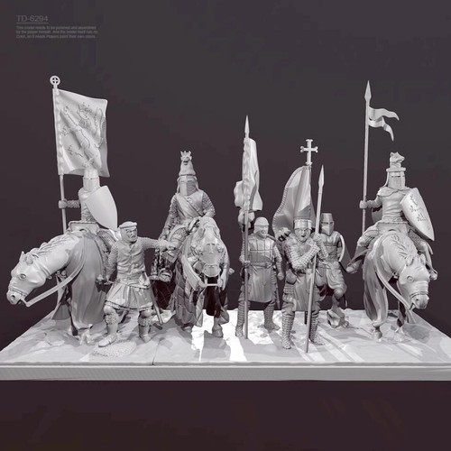 Unassembled 50mm resin figures - 50mm,