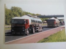 1 X  VINTAGE ERF  TRUCK  PHOTOGRAPH COLOUR [G.A. STAMPER ] M100 GAS