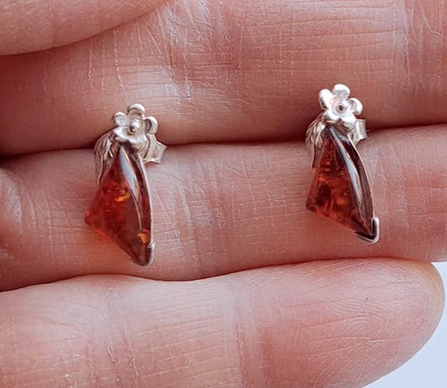 Baltic amber cognac 925 - amber,