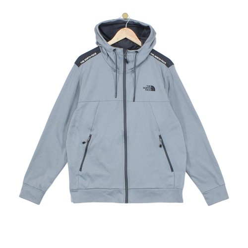 North face fleece hoodie - face, mens