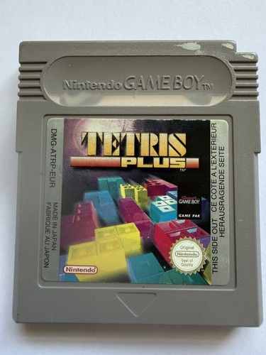 Gameboy tetris plus cartridge - gameboy,