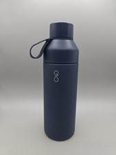 Ocean Bottle 620ml Insulated Water Bottle in Navy Blue Flask BPA Free + Steel
