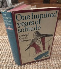 1970, One Hundred Years of Solitude by Gabriel Garcia Marquez. 1st UK printing
