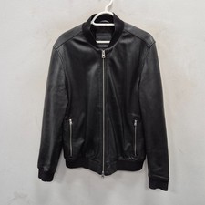 Allsaints Niko Black Soft Lamb