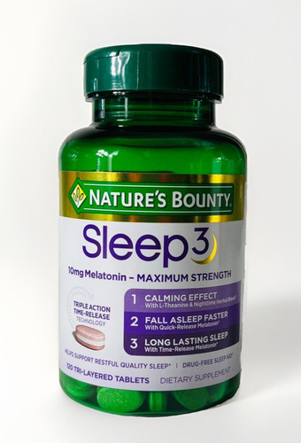 Nature bounty sleep3 10mg - bounty,