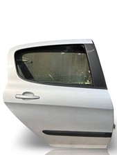 PEUGEOT 307 Rear Door O/S 2001-2009  5 Door RH silver