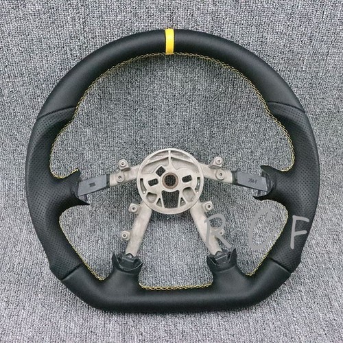 Full leather steering wheel - full,