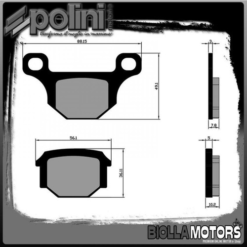 174 0187 front polini - front, brake