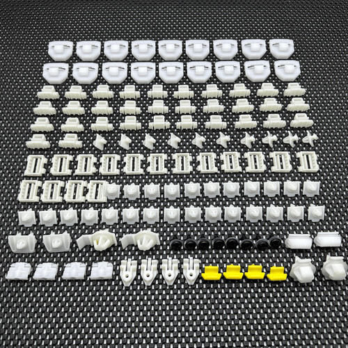 Complete set clips brackets - complete,