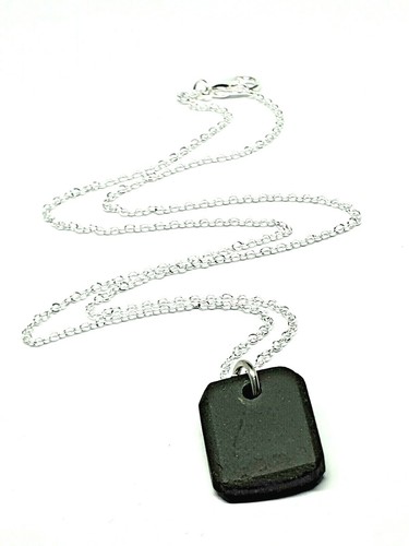 Black tourmaline necklace - tourmaline,