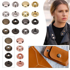 PROFESSIONAL Heavy Duty Press Studs 10mm Cap - Button Poppers - Snap Fasteners