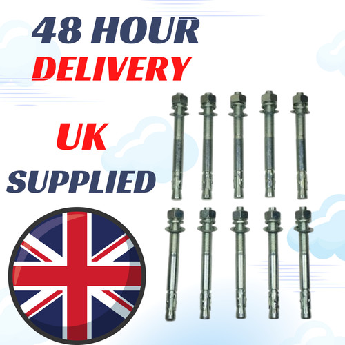 Post lift floor anchor bolts - 2,