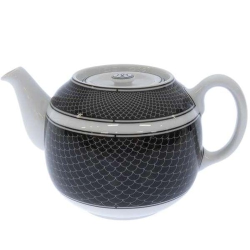 Hermes deco teapot porcelain - deco,