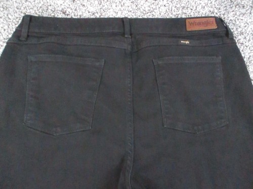 Wrangler jeans womens black - wrangler, 16