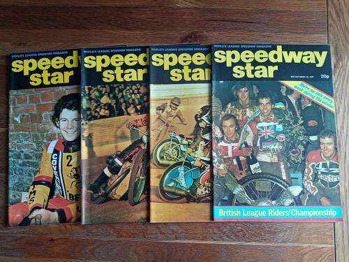 Speedway star magazines - star, x4