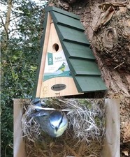 Bird Nest Box and WiFi Camera with SD Card. View on Phone, Tablet, TV