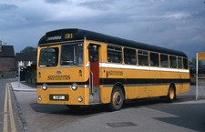 Orig Colour slide, Stanhope M.S. Leyland Leopard, 6MPT, Stevensons
