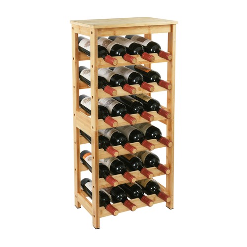 Bamboo wine rack - , holder