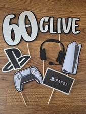 Gaming Cake Topper Birthday