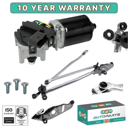 Front windscreen wiper motor - front,