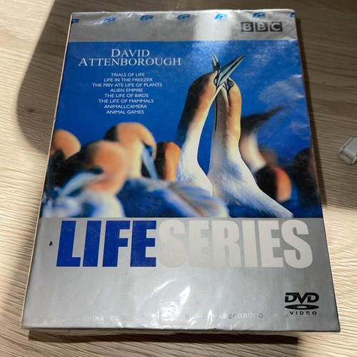 David attenborough life series - david,