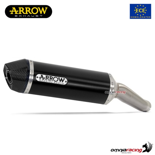 Arrow exhaust black approved