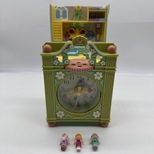 Polly Pocket Funtime Clock 1991 By Bluebird Toys - Incomplete