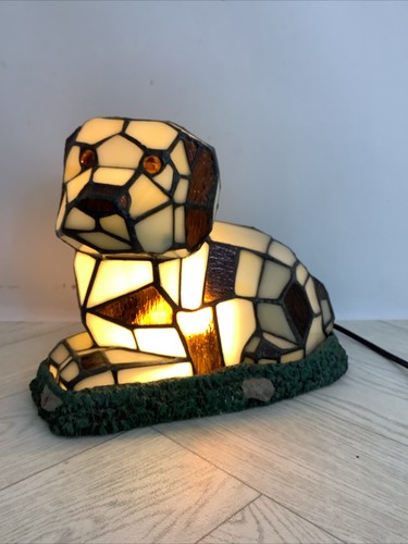 Tiffany art deco - tiffany, dog