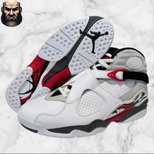 Jordan 8 Retro White True Red