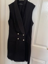 ZARA BLACK TUXEDO SHORT