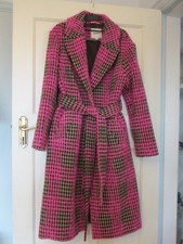 Boden Check Tweed Coat Women's